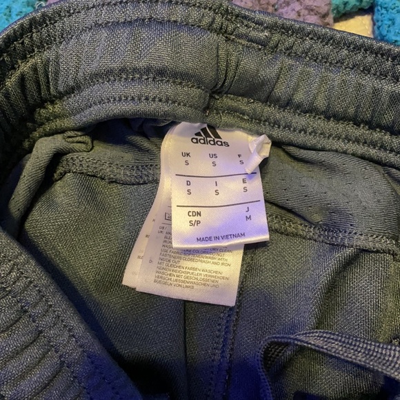 Gray and White Adidas track pants Size s - Picture 4 of 4